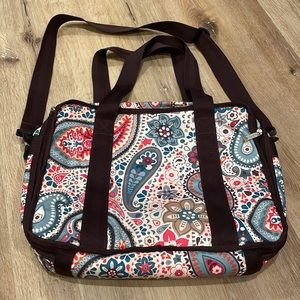 LeSportsac messenger bag includes space for laptop, like new!